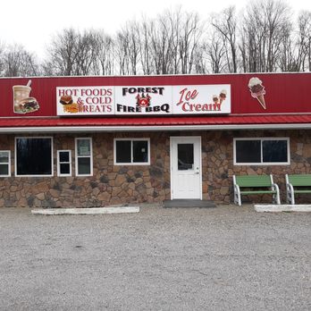Forest Fire BBQ - outside - Barbeque Near Me - Marienville, Pennsylvania