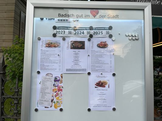 Menu photo 1 Schneiders Weinstube Baden-Baden, BW