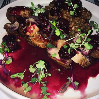 Luca West - Duck with grand mariner, orange, and blackbery - Italian Near Me - Westlake, Ohio