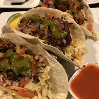Stages Kitchen & Bar - Fish tacos- not bad - Coffee & Tea Near Me - Edmonton, Alberta