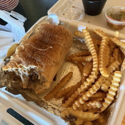 Italien Beef and Fries