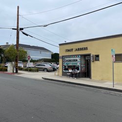 Coast Barber Shop - Parking lot right next to the shop