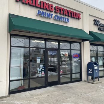 Mailing Station - Storefront - Shipping Centers Near Me - Indianapolis, Indiana