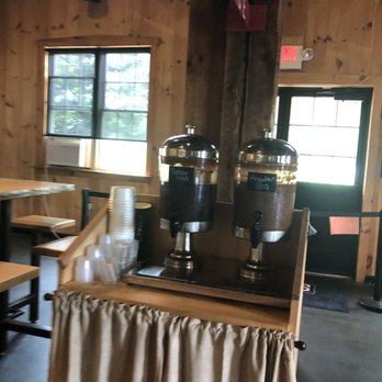 Stampede Barbecue - The two beverage dispensers filled with sauce - Barbeque Near Me - Mohnton, Pennsylvania Stampede Barbecue - The two beverage dispensers filled with sauce - Barbeque Near Me - Mohnton, Pennsylvania