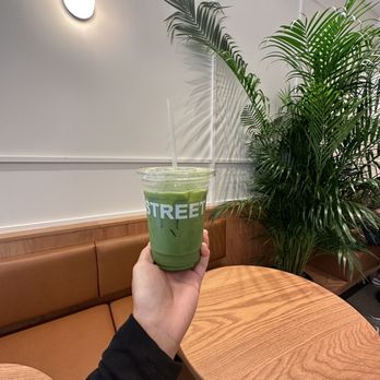 Blank Street - Iced matcha with oat milk! - Coffee & Tea Near Me - Washington, DC, District of Columbia