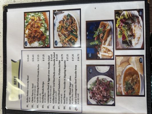 Menu photo 1 Phở Ru Restaurant Sacramento, CA Menu photo 1 Phở Ru Restaurant Sacramento, CA
