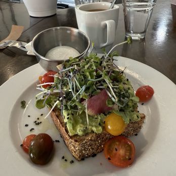 Matt's Big Breakfast - Smashed Avocado Toast with poached egg and coffee - Breakfast & Brunch Near Me - Phoenix, Arizona Matt's Big Breakfast - Smashed Avocado Toast with poached egg and coffee - Breakfast & Brunch Near Me - Phoenix, Arizona