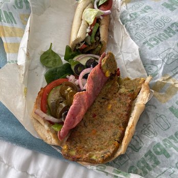 Subway - Snuck meat into vegetarian sub!!!!!!!!! - Sandwiches Near Me - Ft Myers, Florida Subway - Snuck meat into vegetarian sub!!!!!!!!! - Sandwiches Near Me - Ft Myers, Florida