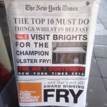 Brights Fish & Chips - Fish & Chips Near Me - Belfast, BFS