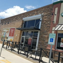 Flying J Travel Center - Big truck stop/travel plaza ..always clean. There is a Cinnabon inside and a Subway on the side.