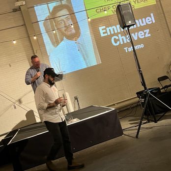 Silver Street Studios - Chef Emmanuel Chavez from Tatemo winning Chef of the Year - Art Galleries Near Me - Houston, Texas