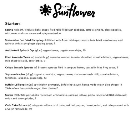 Menu photo 3 Cafe Sunflower Buckhead Atlanta, GA Menu photo 3 Cafe Sunflower Buckhead Atlanta, GA