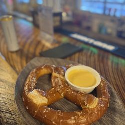 The Waterfront Bar - An oversized Baked Soft Pretzel is ALWAYS a good idea!