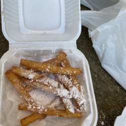 Swat Food Truck and Catering - Really skimpy on the funnel cake fries. $7 for about 10 fries.