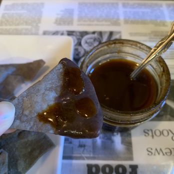 Ix Restaurant - with their hot sauce - Coffee & Tea Near Me - Brooklyn, New York