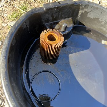 Younger Toyota - Dirty filter and oil that was never changed - Auto Repair Near Me - Hagerstown, Maryland