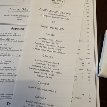 Shiro's - Sushi Bars Near Me - Seattle, Washington