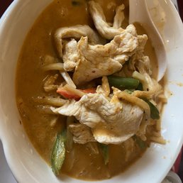 Red Curry chicken