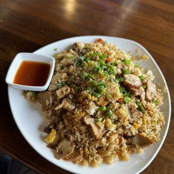 Wing Chow - Sticky Pork Fried Rice. Yummy - Asian Fusion Near Me - McKinney, Texas Wing Chow - Sticky Pork Fried Rice. Yummy - Asian Fusion Near Me - McKinney, Texas