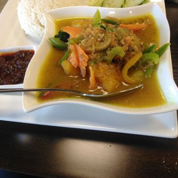 Eastern Palace - This is the shwe payon thi hin, pumpkin curry.  You can add any kind of meat .   Most you would pay for this dish is $17 the least is $10. - Sushi Bars Near Me - Lancaster, Pennsylvania