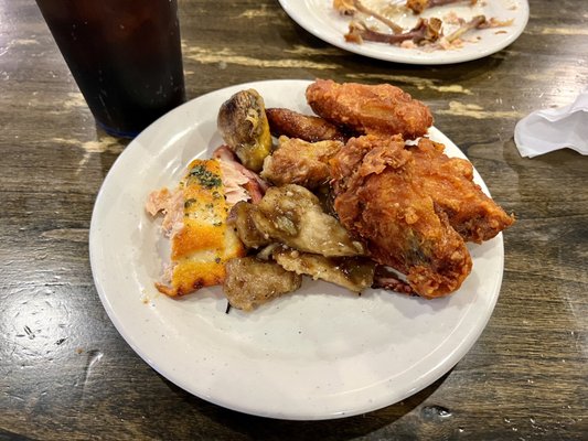 Photo of Pan Asia Buffet - San Marcos, CA, US. Lunch plate