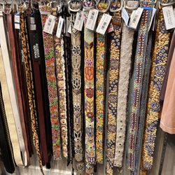 Embroidered Belts