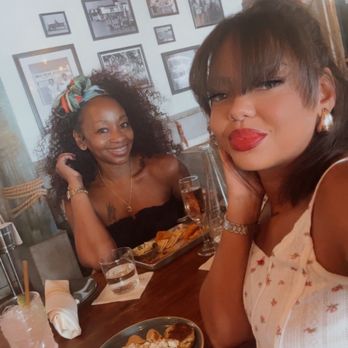 Stiltsville Fish Bar - Us girls - Seafood Near Me - Miami Beach, Florida