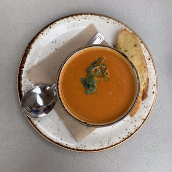 Bar Verde at Nordstrom - Roma Tomato Basil Soup - New American Near Me - Los Angeles, California