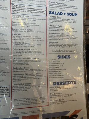 Menu photo 2 Baker St. Pub & Grill Sugar Land, TX
