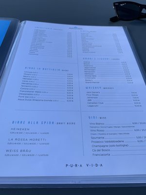 Menu photo 1 Pura Vida Como, CO
