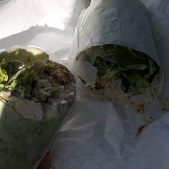 3Natives - Another view of my chicken wrap - Juice Bars & Smoothies Near Me - Coral Springs, Florida