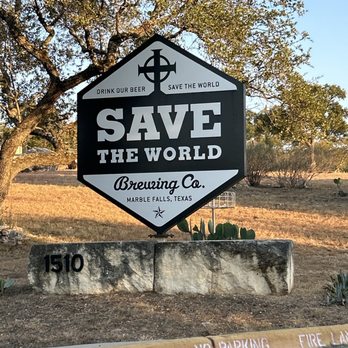 Save The World Brewing - Breweries Near Me - Marble Falls, Texas Save The World Brewing - Breweries Near Me - Marble Falls, Texas