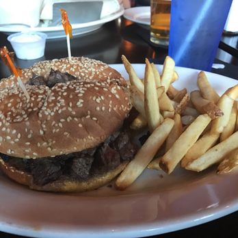 First House Pub - Garlic Steak Sandwich - Pubs Near Me - Winchester, Massachusetts