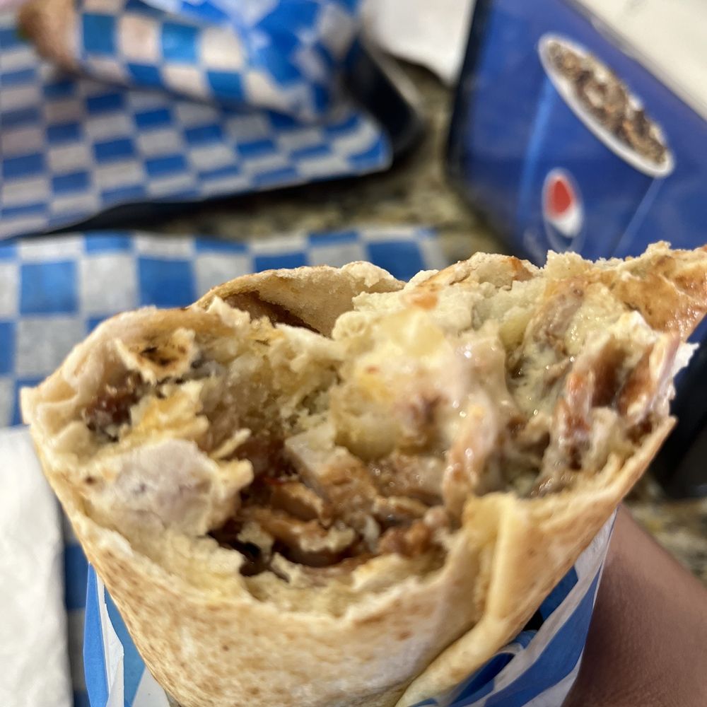 Shawarma Al Basha - ##12 Chicken Shawarma asked mine simple with just hummus, fries and tahini. But they have abundant options to put in your wrap! - Lebanese Near Me - Miami, Florida Shawarma Al Basha - ##12 Chicken Shawarma asked mine simple with just hummus, fries and tahini. But they have abundant options to put in your wrap! - Lebanese Near Me - Miami, Florida