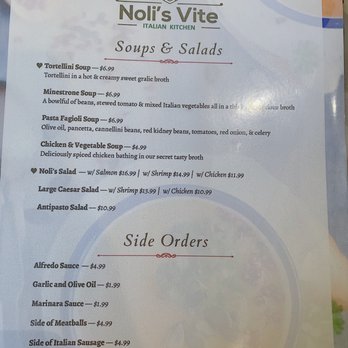 Noli's Vite - Menu - Pizza Near Me - New Braunfels, Texas Noli's Vite - Menu - Pizza Near Me - New Braunfels, Texas
