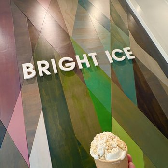 Bright Ice - Orange kissed coconut cake scoop - Ice Cream & Frozen Yogurt Near Me - St. Petersburg, Florida