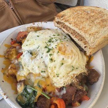 From Scratch Restaurant - From Scratch Skillet with Veggie Sausage - Breakfast & Brunch Near Me - Carmel, California