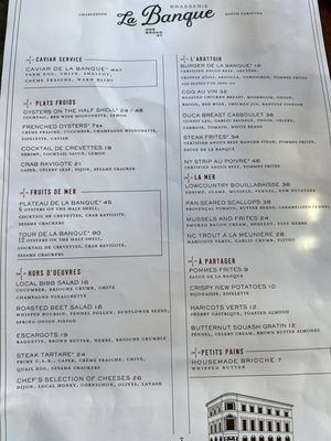 Menu photo 7 Brasserie La Banque Charleston, SC Menu photo 7 Brasserie La Banque Charleston, SC