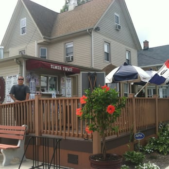Elmer Twist - a man standing on the front porch of a restaurant - Ice Cream & Frozen Yogurt Near Me - Elmer, New Jersey
