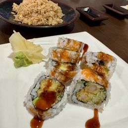 Shrimp Tempura and rice Shrimp Tempura and rice