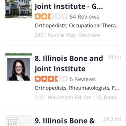 Hinsdale Orthopaedics - Western Springs - There are no IBJI facilities will 4 or even 5 star ratings!!!