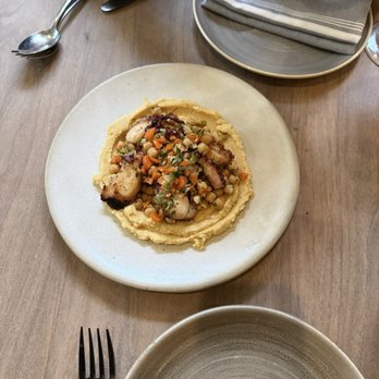 A16 - Octopus with hummus - Italian Near Me - San Francisco, California