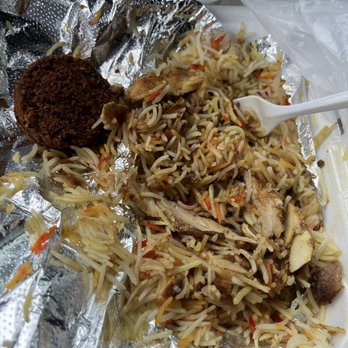Al Safa Mandi House - Chicken Shawarma Plate after I devoured most of it - Sandwiches Near Me - Chicago, Illinois
