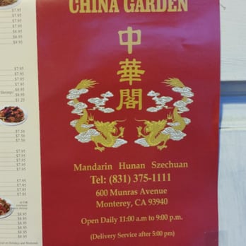 China Garden - Chinese Near Me - Monterey, California