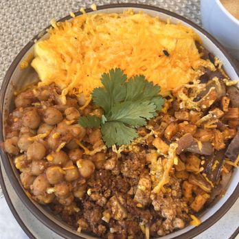 L'Artisane Creative Bakery - Scrambled eggs and chorizo bowl GF - Bakeries Near Me - Coral Gables, Florida L'Artisane Creative Bakery - Scrambled eggs and chorizo bowl GF - Bakeries Near Me - Coral Gables, Florida