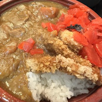 Kaz Teriyaki Grill - Chicken curry with fried shrimp - Japanese Near Me - San Mateo, California Kaz Teriyaki Grill - Chicken curry with fried shrimp - Japanese Near Me - San Mateo, California