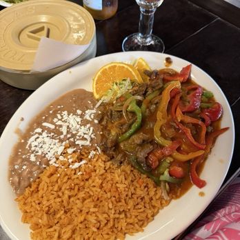 Jacky’s Mexican Restaurant & Bar - Huevos rancheros with carne asada. It is extra charge for the meat. But great to try! - Mexican Near Me - Dixon, California Jacky’s Mexican Restaurant & Bar - Huevos rancheros with carne asada. It is extra charge for the meat. But great to try! - Mexican Near Me - Dixon, California