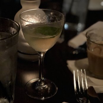 Kingfish Kitchen & Cocktails - Half of a French Pearl cocktail - Cajun/Creole Near Me - New Orleans, Louisiana