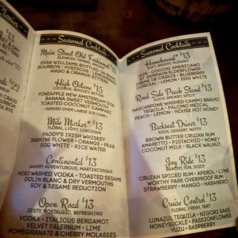 Old Hickory Whiskey Bar - Drink menu - Cocktail Bars Near Me - Pensacola, Florida Old Hickory Whiskey Bar - Drink menu - Cocktail Bars Near Me - Pensacola, Florida
