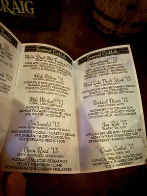 Menu photo 1 Old Hickory Whiskey Bar Pensacola, FL Menu photo 1 Old Hickory Whiskey Bar Pensacola, FL